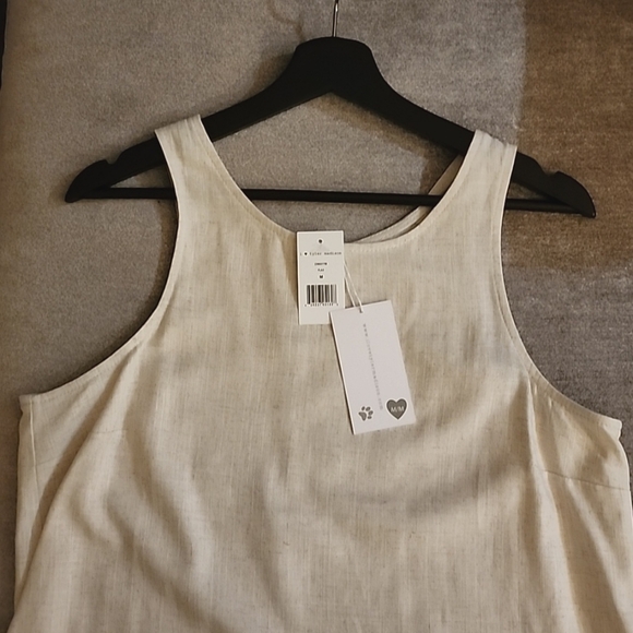 Linen Skirt / Skort and Matching Tank, Size Small - Picture 10 of 14